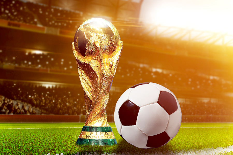 サッカーワールドカップ2022勝利のイメージ画像